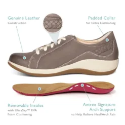 Aetrex Dana Comfort Sneaker for Women