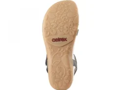 Aetrex Gabby Adjustable Comfort Sandal – Pewter