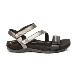 Aetrex Gabby Quarter Strap Sandal