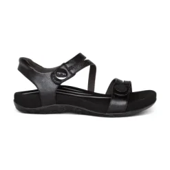 Aetrex Jess Women's Black Sandal