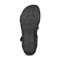 Aetrex Jess Women's Black Sandal