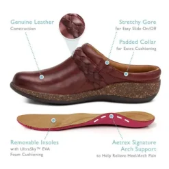 Aetrex Libby Comfort Clog