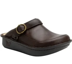 Alegria Seville Oiled Brown Clog