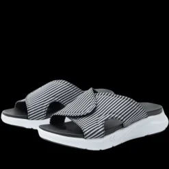 Alegria Sunie Stripes Women's Sport Slide Sandal
