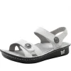 Alegria Vienna White Women's Sandal