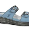 Cambrian Agean 4 Blue Leather Sandal