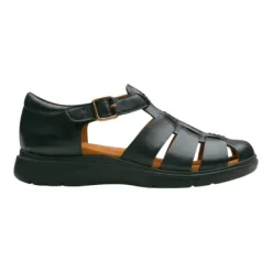 Clarks Certina Sun Women's Black Fisherman Sandal