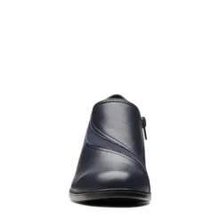 Clarks Emily2 Dove Leather Dress Shoe