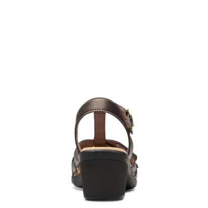Clarks Emily2 Rose Women's Bronze Metallic Sandal