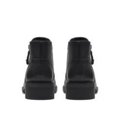 Clarks Hearth Dove Women's Black Leather Boot