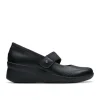Clarks Suttyn May Women's Black Leather Mary-Jane