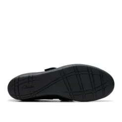 Clarks Suttyn May Women's Black Leather Mary-Jane