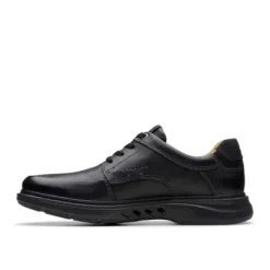 Clarks Un Briley Pace Leather Leather Moc Toe Shoe