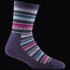 Darn Tough Decade Stripe Micro Crew Hiking Sock