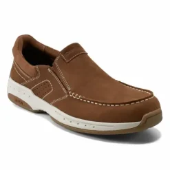 Dunham Waves Tobacco Men's Slip-on Shoe