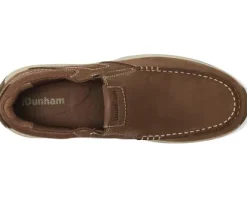 Dunham Waves Tobacco Men's Slip-on Shoe