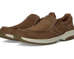 Dunham Waves Tobacco Men's Slip-on Shoe
