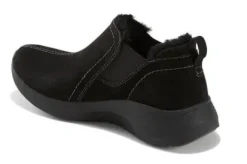 Earth Dax Women's Faux Fur Lines Slip-on Shoe | Canadian Footwear