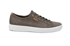 Ecco Soft 7 Men's Grey Nubuck Sneaker