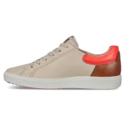 ECCO Soft 7 Women's Sneaker - Coral & Vanilla