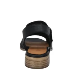 Everly Women's Tessa 01 Black Casual Back Strap Sandals
