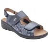 Grunland Essi Blu Women's Stretchy Sandal