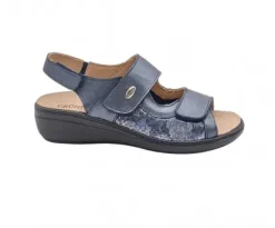 Grunland Essi Blu Women's Stretchy Sandal