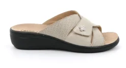 Grunland Essi Gold Women's Slide Sandal
