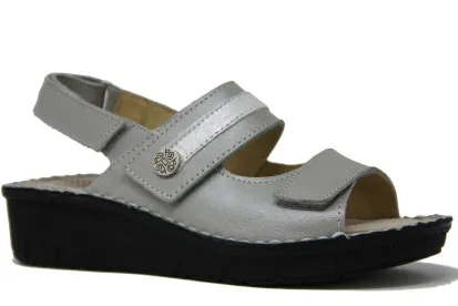 Grunland Women's Low Wedge Comfort Sandal