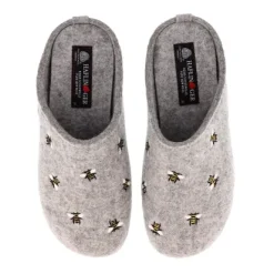 Haflinger API Bees Cozy Wool Women's Slippers