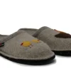 Haflinger Gallina Cozy Wool Open Back Slipper