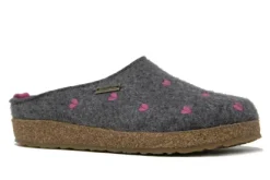 Haflinger Grizzly Cuoricini Women's Clog Slipper