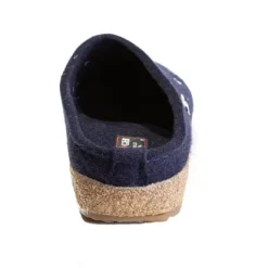 Haflinger Grizzly Stelline Stars Wool Comfort Clog