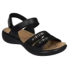 Josef Seibel Ibiza 86 Black – Women's Comfortable Sandal