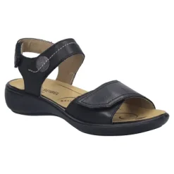Josef Seibel Ibiza 86 Black – Women's Comfort Sandal