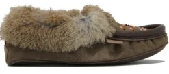 Moccasins Beaded Fur Collar