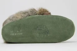 Moccasins Beaded Fur Collar