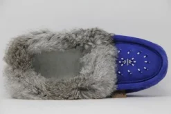 Moccasins Beaded Fur Collar