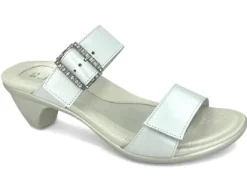 NAOT Recent White Pearl Women's Dress Slide Sandal