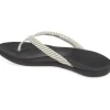 Olukai Ho'opio Beach Thong - Bone Stripe