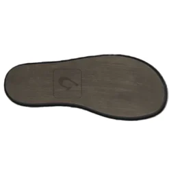 Olukai Moloa Premium Leather Shearling Slipper