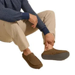 Olukai Moloa Premium Leather Shearling Slipper