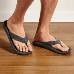 Olukai Ulele Dark Shadow Flip Flop Sandal