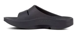 OOFOS Men's OOahh Black Slide Sandal