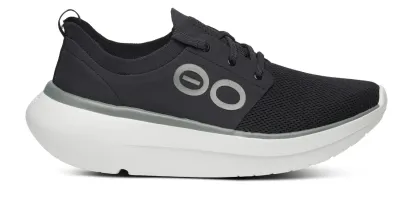 OOFOS OOmy Stride White Black Sneaker