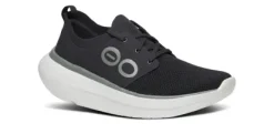 OOFOS OOmy Stride White Black Sneaker