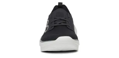 OOFOS OOmy Stride White Black Sneaker