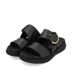 Remonte D2K52-00 Women's Black Slide Sandal
