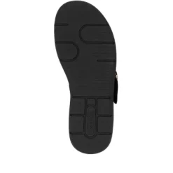 Remonte D2K52-00 Women's Black Slide Sandal