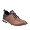 Rieker 14454 Men's Brown Easy Slip-on Oxford